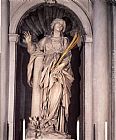 Gian Lorenzo Bernini Famous Paintings - Saint Bibiana